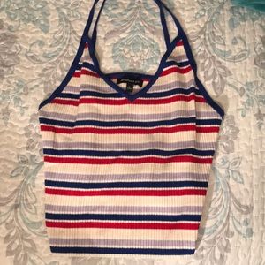 Kendall & Kylie striped tank.